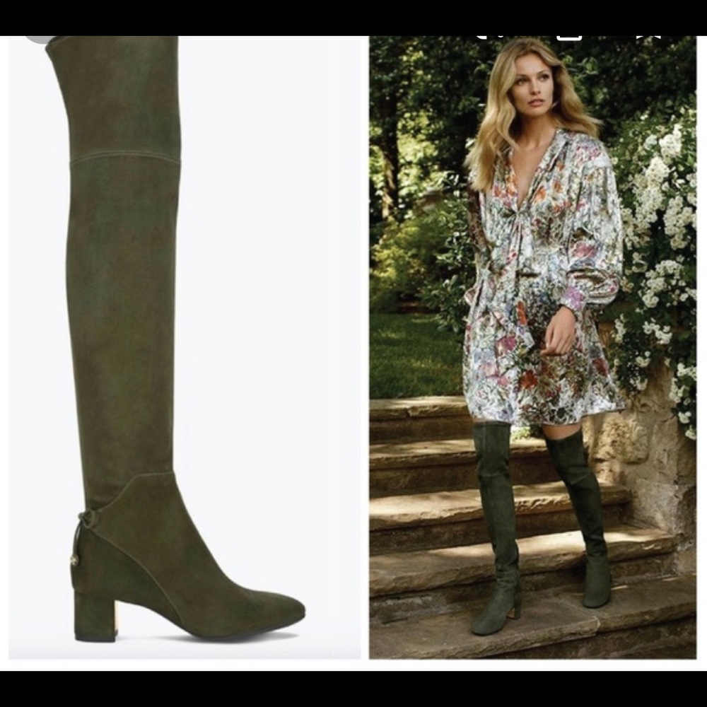 Laila OTK suede boots - TORY BURCH